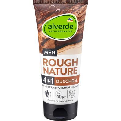 Alverde MEN Rough Nature 4in1 Duschgel 200 ml