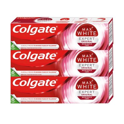 Whitening toothpaste Max White Expert Original 3 x 75ml