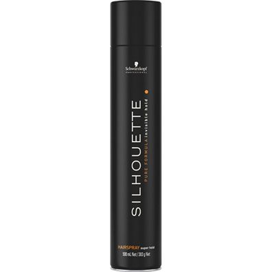 Super Strong Hair Spray Silhouette ( Hair spray Super Hold) - Volume: 500ml