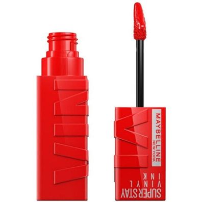 Maybelline New York Lippenstift Super Stay Vinyl Ink #150 Striking