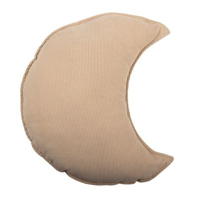 Clayre & Eef Dekokissen Mond 45x5x40 cm Beige Polyester (Gr. 45x5x40 cm)