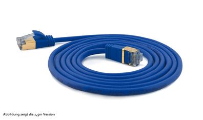 wantecWire Patchkabel CAT7 extradünn SSTP blau 3,0m