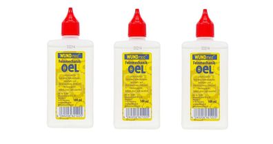 3x 100ml Haushaltsöl Nähmaschinenöl Schmieröl Universalöl Maschinenöl Öler