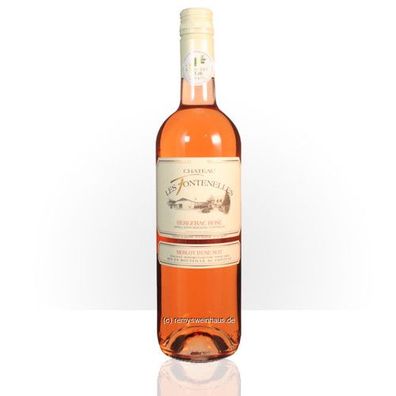 Nicolas Bourdil 2025 Château Les Fontenelles Bergerac Rosé 0.75 Liter