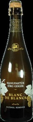 Manufaktur Jörg Geiger GmbH BLANC DE BLANC Chardonnay / Colombard Alkoholfrei 0