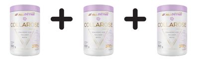 3 x Allnutrition AllDeynn Collarose, Natural - 300g