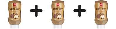 3 x Allnutrition Nutlove Sauce, Choco Hazelnut - 280 ml