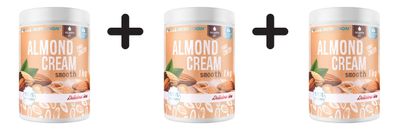 3 x Allnutrition Almond Cream, Smooth - 1000g