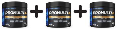3 x Allnutrition Pro Series Promulti+, Multivitamin - 300g