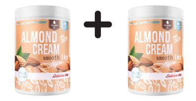 2 x Allnutrition Almond Cream, Smooth - 1000g