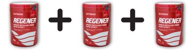 3 x Nutrend Regener, Red Fresh - 450g