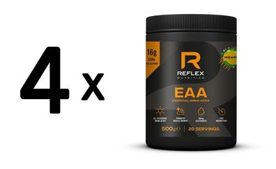 4 x Reflex Nutrition EAA, Pineapple - 500g