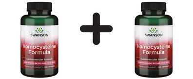 2 x Swanson Homocysteine Formula - 120 caps