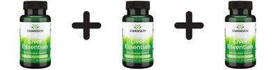 3 x Swanson Liver Essentials - 90 vcaps