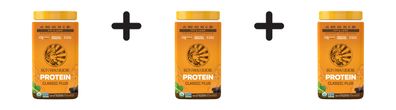 3 x Sunwarrior Classic Plus Organic (750g) Chocolate
