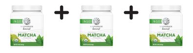 3 x Sunwarrior Organic Matcha Powder (300g)