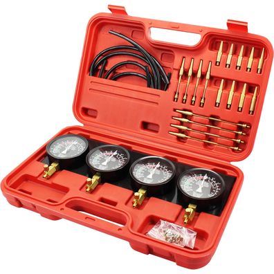 cyclingcolors Vergaser Synchronisationswerkzeug Set mit 4 Vakuummanometern