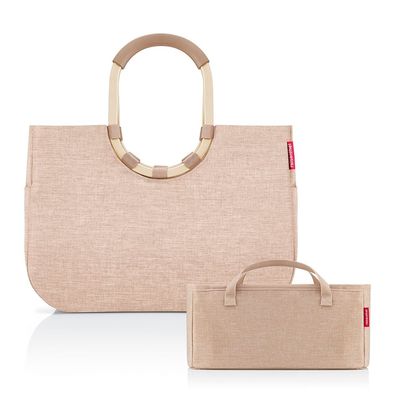reisenthel Set Loopshopper L + Organizer ORBX, frame twist coffee + twist cof