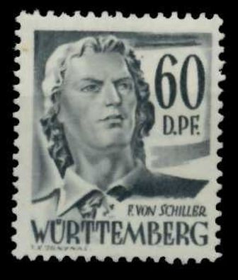 FZ Württemberg 2. Ausgabe Spezialisiert Nr 25 ungebraucht X6DB846