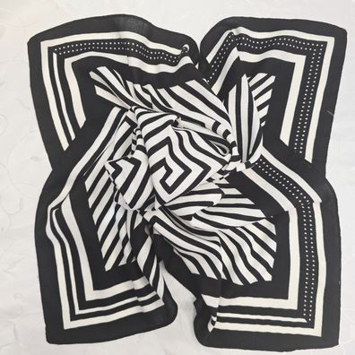 Quadratisches Tuch (60x60 cm) • Baumwolle-Viskose Weich, leicht