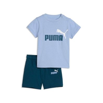 Puma Kinder Knitted Suits MINICatS ESS Tee and Shorts Set INF 686285