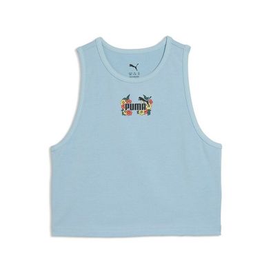 Puma Kinder Tank Top MID90s Slim Short Length Graphic G 691730