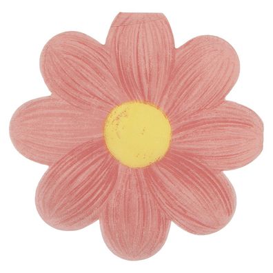 Clayre & Eef Servietten Papier 20er Set Blume 33x33 cm Rosa Papier