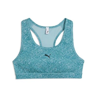 Puma Damen Sport-BH 4keeps Bra-P -Pebble Print-Mid 528151