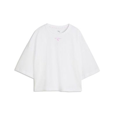 Puma Damen T-Shirt W X Hyrox Cropped Lifestyle Tee 528509