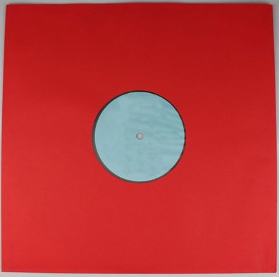 Various: LP-Innenhüllen Rot Gefüttert (25 Stück) - - (Vinyl