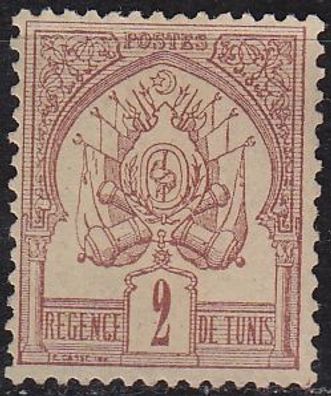 Tunesien Tunisia [1888] MiNr 0002 ( oG/no gum )