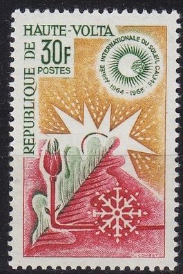 Obervolta HAUTE-VOLTA [1964] MiNr 0152 ( * */mnh ) Weltraum