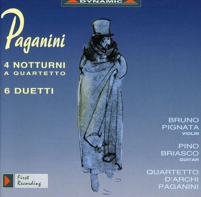 Niccolo Paganini (1782-1840): Streichquartett E-Dur - - (CD