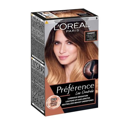 L'Oreal Paris Preference Les Ombrés for natural brown to dark brown hair