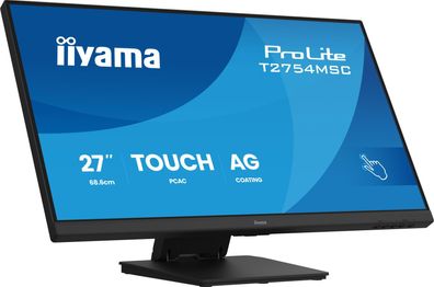 IIYAMA 68.6cm (27") T2754MSC-B2AG 16:9 M-Touch VGA+HDMI