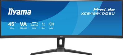 Iiyama XCB4594DQSU-B1, 111,8 cm (44 Zoll), 5120 x 1440 Pixel, Dual QHD, LED, 2 ms, Sc
