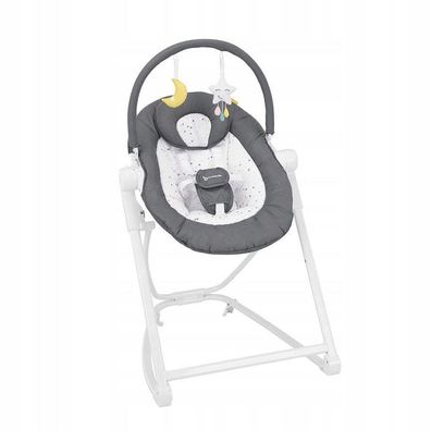 Badabulle Wippschaukel + Stirnband Compact Up Grau New