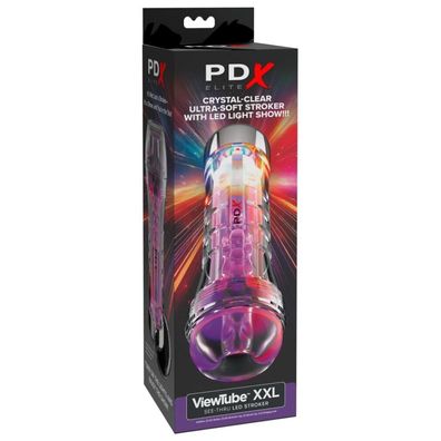 Pipedream PDX - ViewTube XXL See-Thru - Masturbator