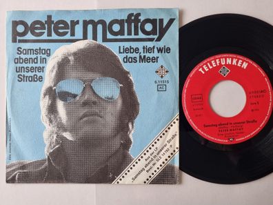 Peter Maffay - Samstag Abend In Unserer Straße 7'' Vinyl Germany