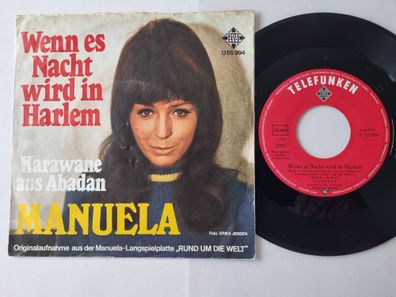 Manuela - Wenn Es Nacht Wird in Harlem/ Karawane Aus Abadan 7'' Vinyl Germany