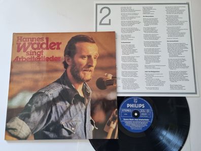 Hannes Wader - Hannes Wader Singt Arbeiterlieder Vinyl LP Germany