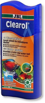 JBL Clearol Wasserklärer 250ml Reduziert Schwebepartikel und klärt das Wasser