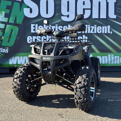 E-Quad ATV 4X4 ALLRAD 45Km/h ab 15Jahren Zulassung mit Mofaschild ATV Quad Offroad