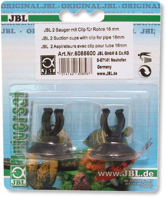 JBL Clipsauger 16mm schwarz zwei Stück