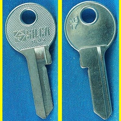 Silca AB17 - Schlüsselrohling für verschiedene Abus, Anchor, IMP, Smith&Locke