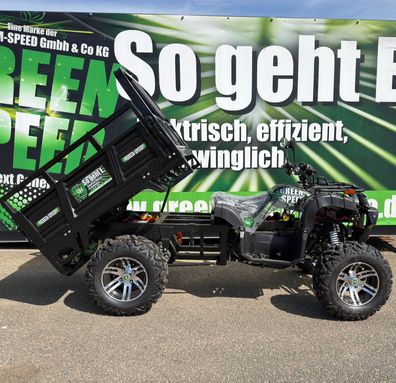 E-Quad ATV 4X2 FARMER Pritsche 45km/h ab 15 Jahren mit AM