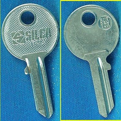 Silca BUR10R - Schlüsselrohling für verschiedene Burgwächter, Ronis / Kleinzylinder