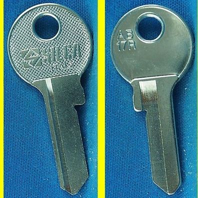 Silca AB17R - Schlüsselrohling für verschiedene Abus, Anchor, IMP / Vorhängeschlösser
