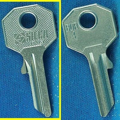 Silca BUR4 - Schlüsselrohling für versch. Burgwächter Zylinder, Vorhängeschlösser