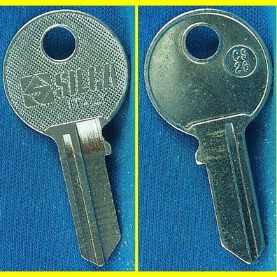 Silca CS26 - Schlüsselrohling für verschiedene Buga, Cisa, City, Logo Zylinder